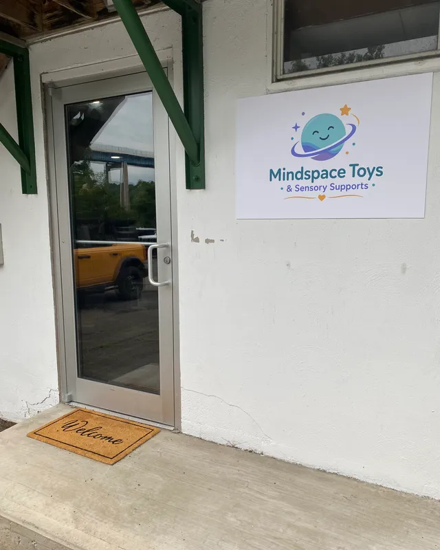 The Mindspace Toys & Sensory Supports storefront entrance in Clarks Summit, PA.